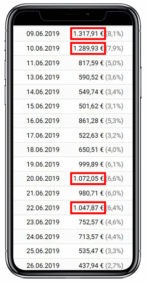 YouTube Money Maker Einnahmen